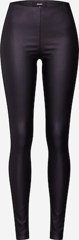 OBJECT Skinny Leggings 'Belle' in Zwart: voorkant