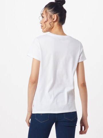 LEVI'S ® Shirt 'The Perfect Tee' in Weiß: zadná strana