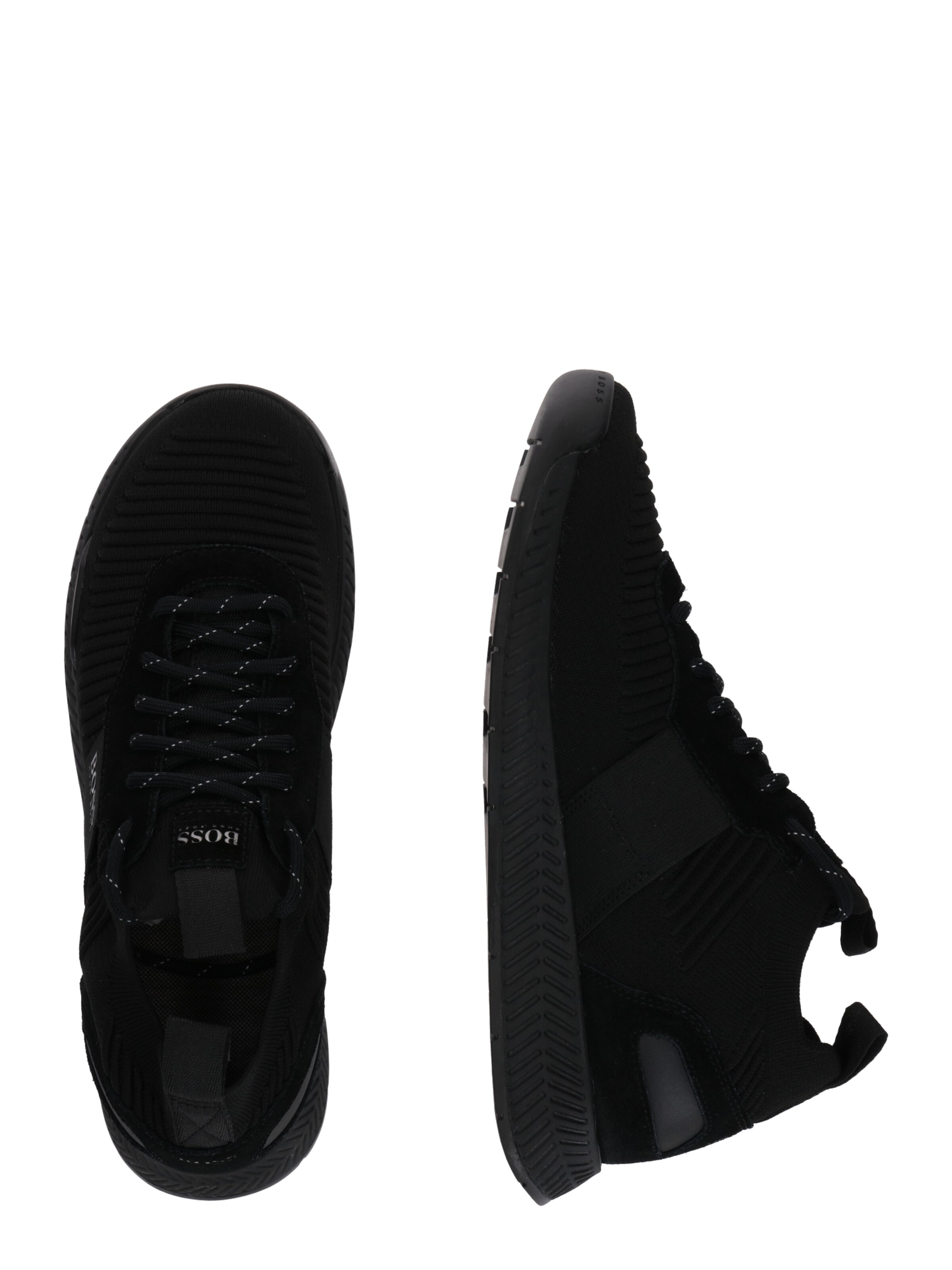 BOSS Sneaker 'Titanium' in Schwarz: Seite