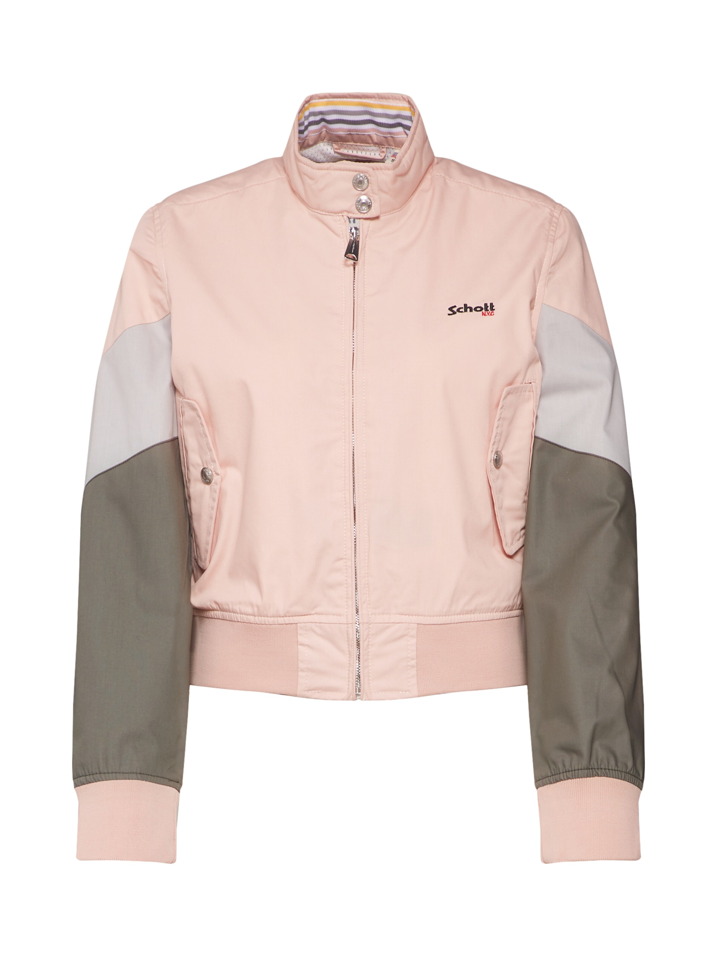 Schott NYC - Jacke 'JKT Cabl 90W' in greige