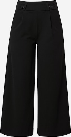 JDY Široke hlačnice Hlače z naborki 'Geggo' | črna barva: sprednja stran