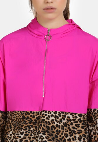 myMo ATHLSR Between-Season Jacket in Pink: front