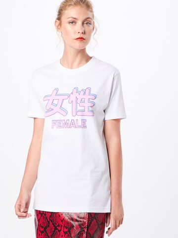 T-shirt 'Female' Merchcode en blanc : devant