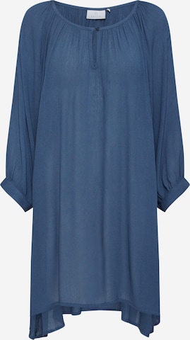 Kaffe Tuniek 'Amber' in Blauw: voorkant