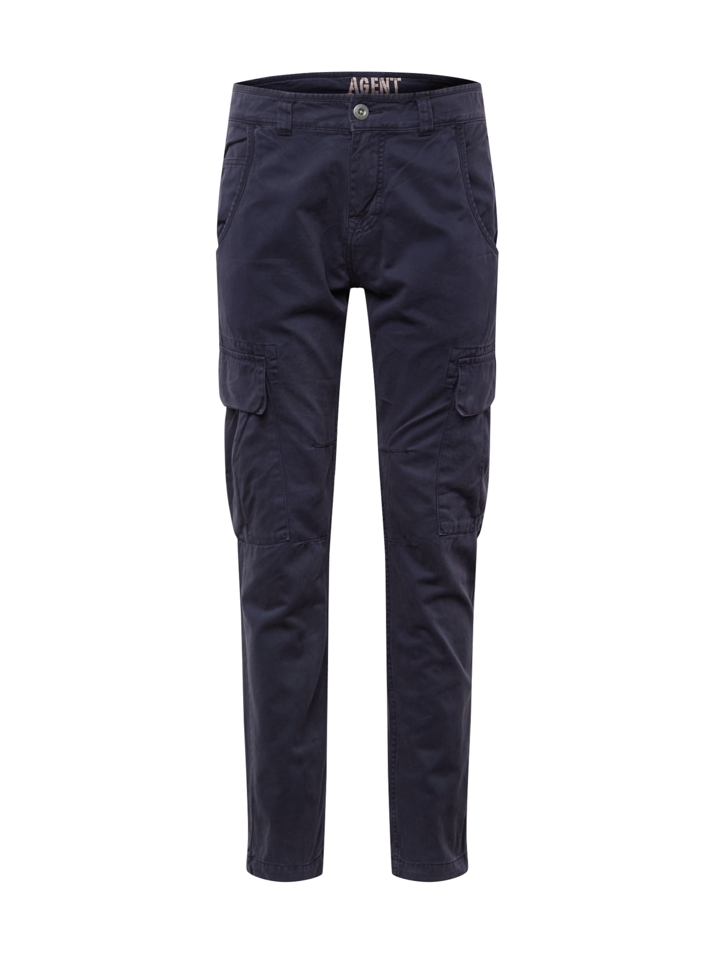 ALPHA INDUSTRIES Klapptaskutega püksid, värv sinine: eest vaates