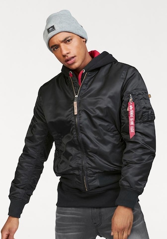 ALPHA INDUSTRIES Демисезонная куртка 'Alpha' в Черный