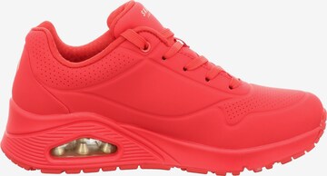 SKECHERS Sneakers 'Uno Stand On Air' in Red