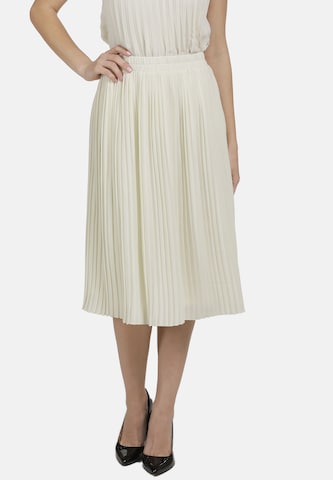 DREIMASTER Skirt in White: front