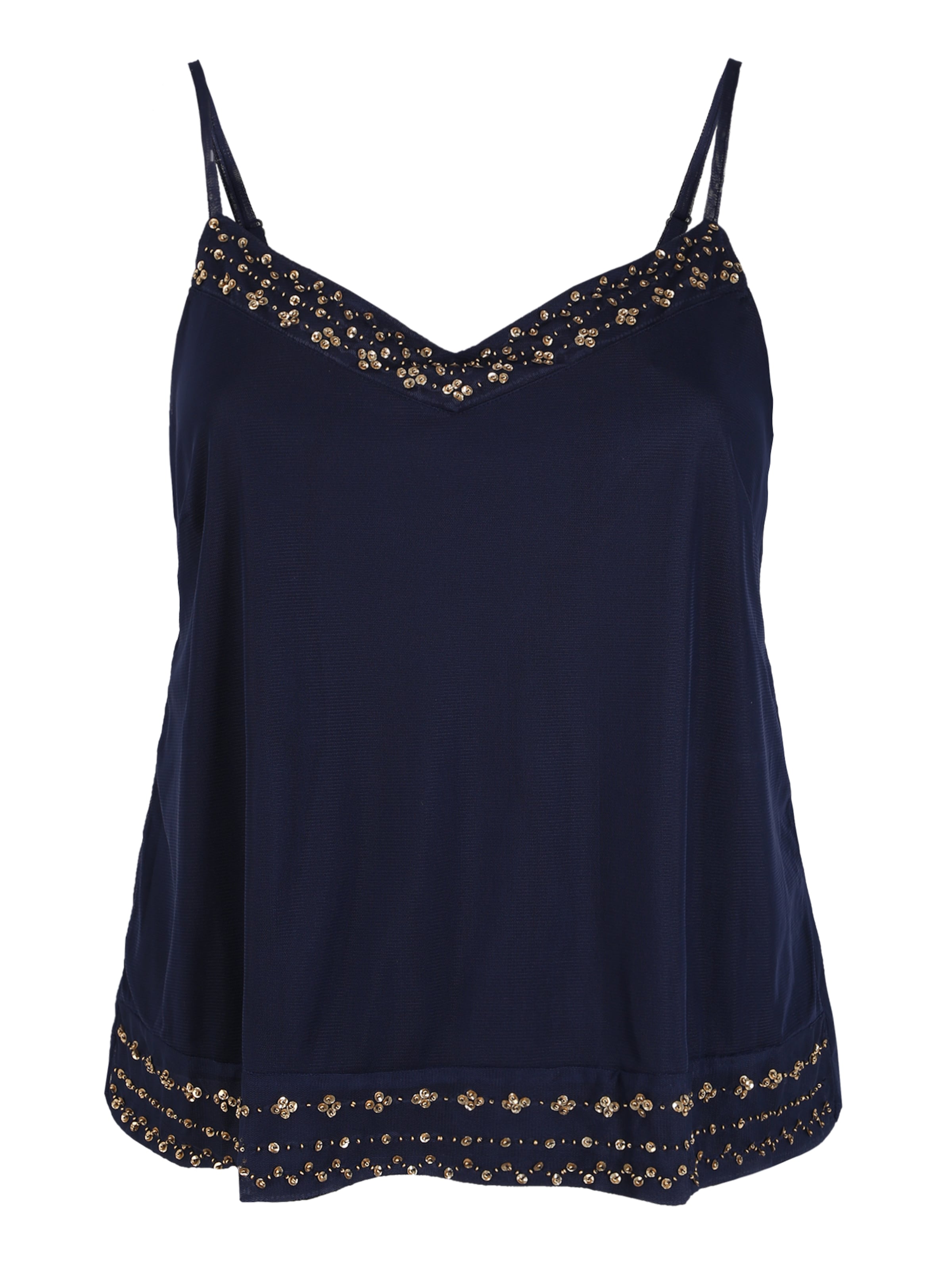 ABOUT YOU Curvy Topp 'Rafaela', värv sinine: eest vaates