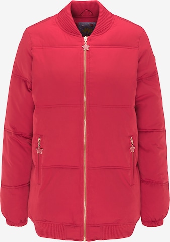 MYMO Winter Jacket in Red: front