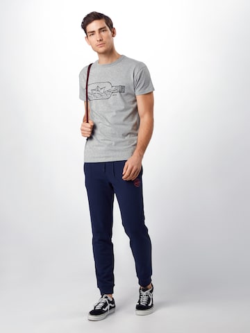 zils JACK & JONES Pakapēniski sašaurināts piegriezums Bikses 'Gordon'