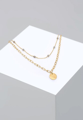 ELLI PREMIUM Ketting 'Layer' in Goud