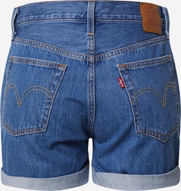 LEVI'S ® Regular Jeans '501® Rolled Shorts' in Blauw