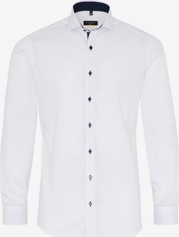ETERNA Regularny krój Koszula biznesowa w kolorze biały: przód