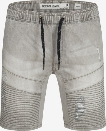 INDICODE JEANS Regular Jeans 'Ernest' in Grijs: voorkant