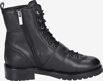 BRONX Lace-Up Ankle Boots in Black