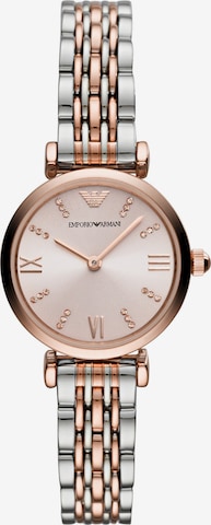 Emporio Armani Analoog horloge in Goud: voorkant