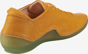 THINK! Athletic Lace-Up Shoes 'Kapsl' in Yellow