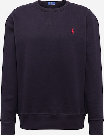 Polo Ralph Lauren Regular fit Sweatshirt 'LSCNM1' in Zwart: voorkant