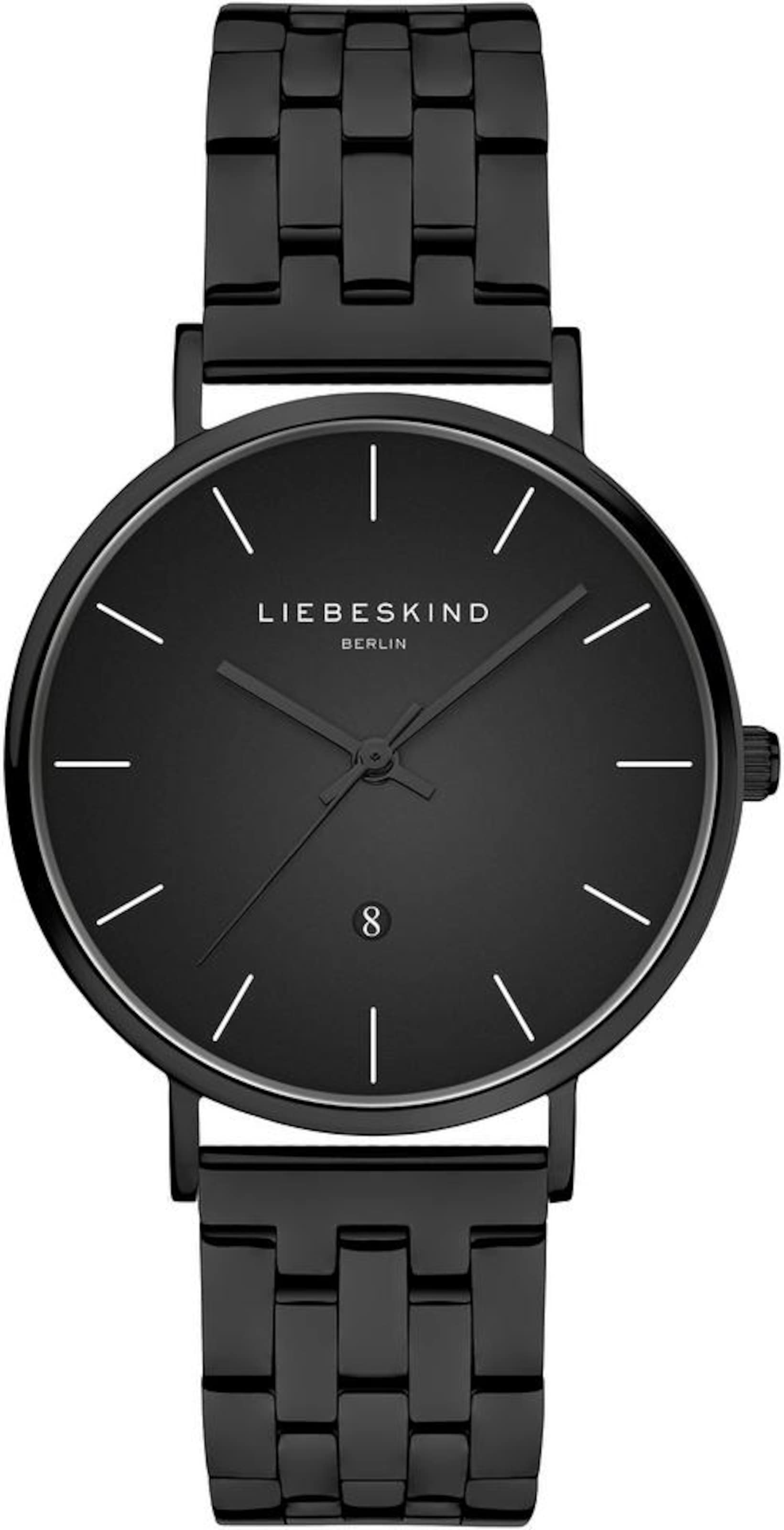 Montre à affichage analogique Liebeskind Berlin en noir : devant