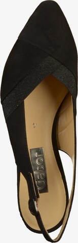 GABOR Slingback Pumps in Black