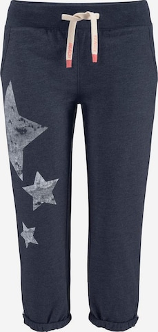 Coupe slim Pantalon VENICE BEACH en bleu : devant