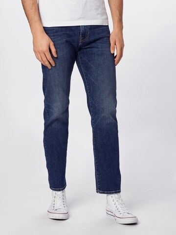 Superdry Regular Jeans '04 Daman' in Blauw: voorkant