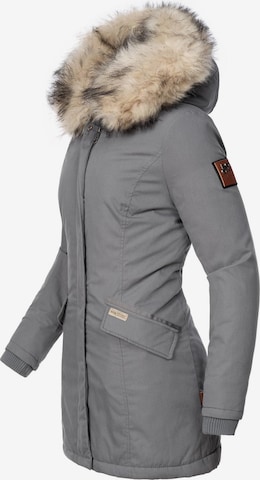 Cappotto invernale 'Cristal' di NAVAHOO in grigio