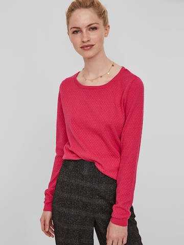 VERO MODA Trui 'VMCare' in Roze: voorkant