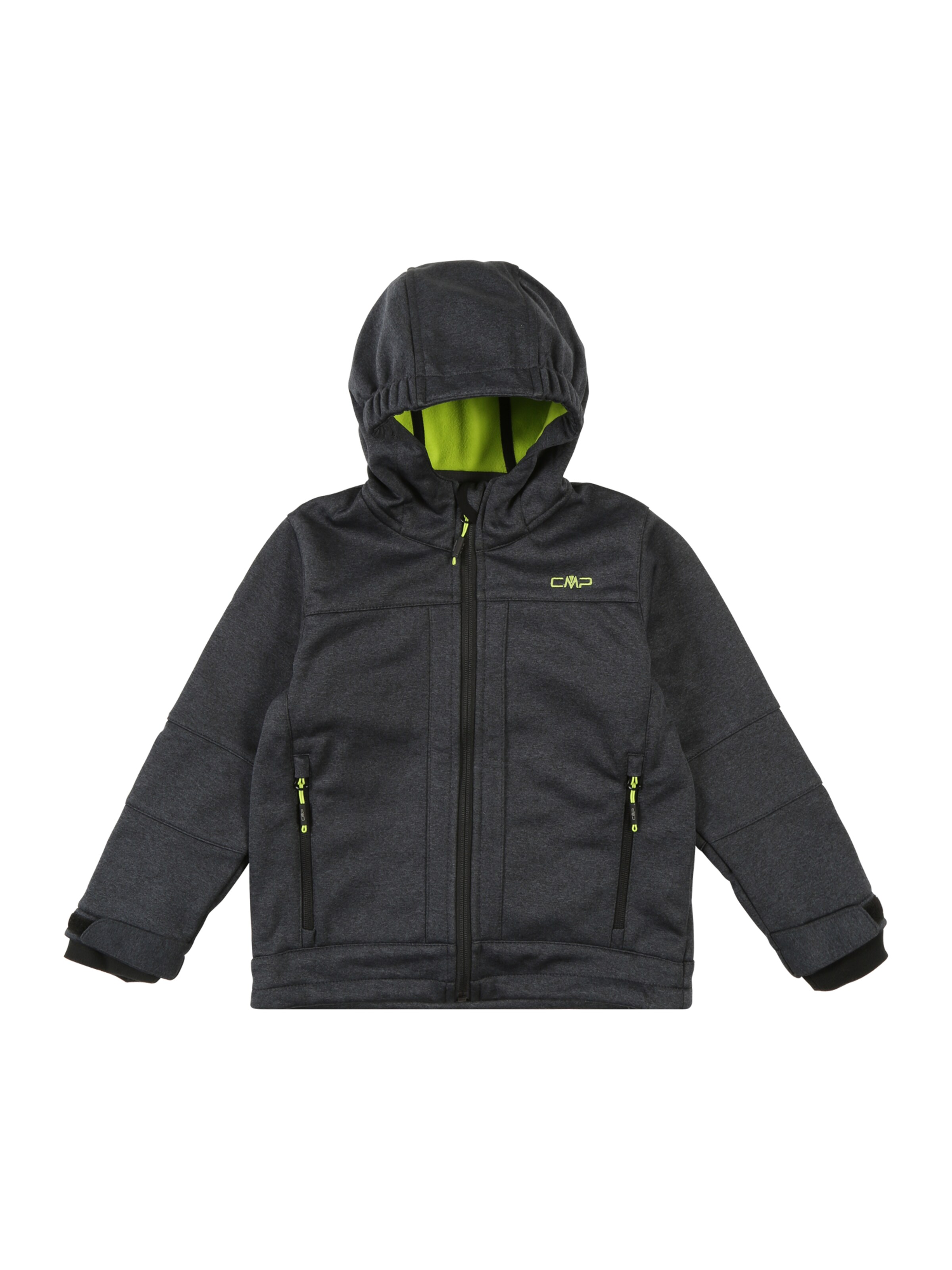 CMP - Outdoorjas 'Fix' in de kleur Donkergrijs