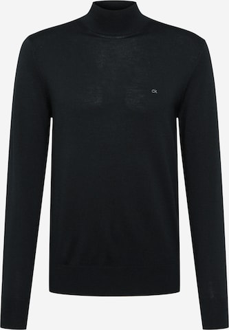 Calvin Klein Regular Fit Pullover in Schwarz: predná strana