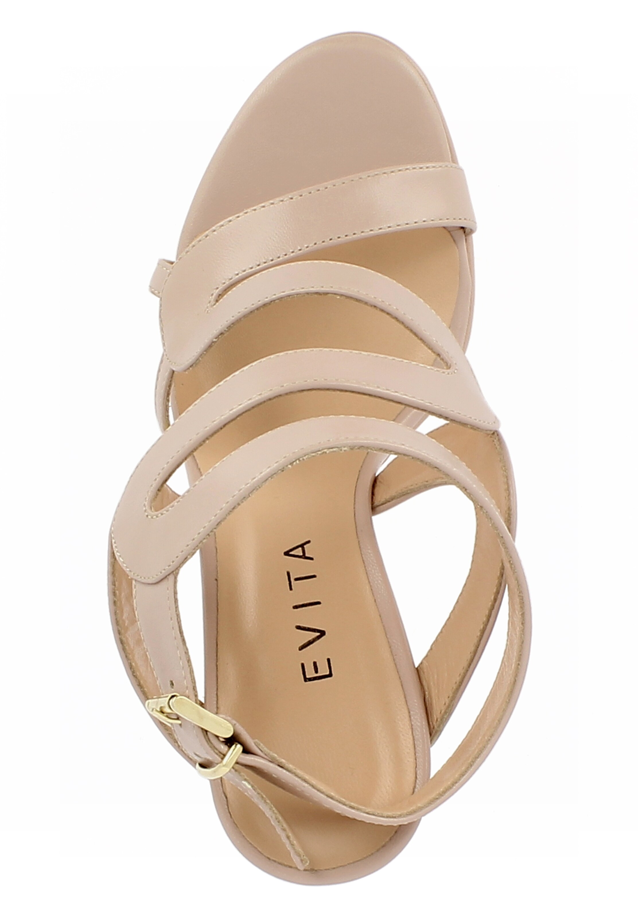 EVITA Sandalette 'Valeria' in Beige