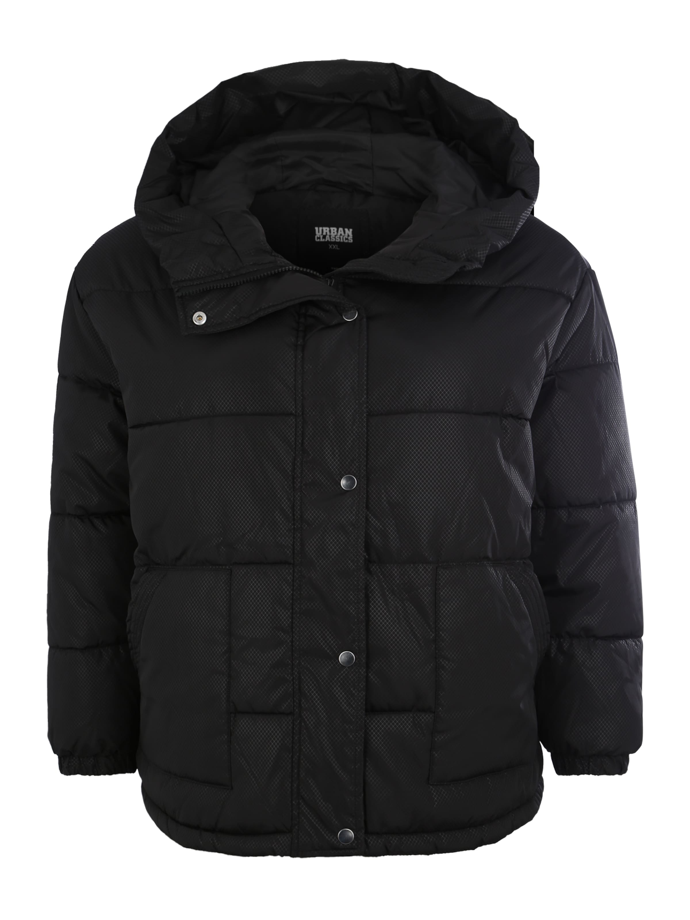 Urban Classics Jacke in Schwarz: Vorderseite