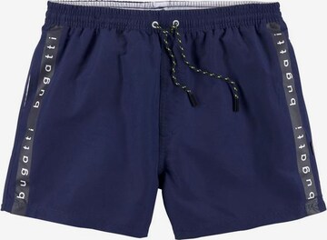 Shorts de bain bugatti en bleu : devant