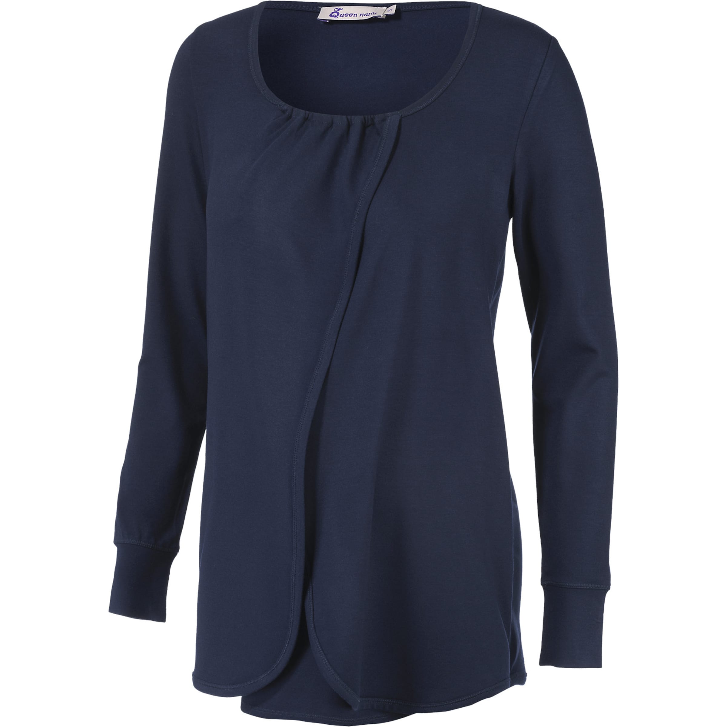 QUEEN MUM - Stilllangarmshirt in dunkelblau
