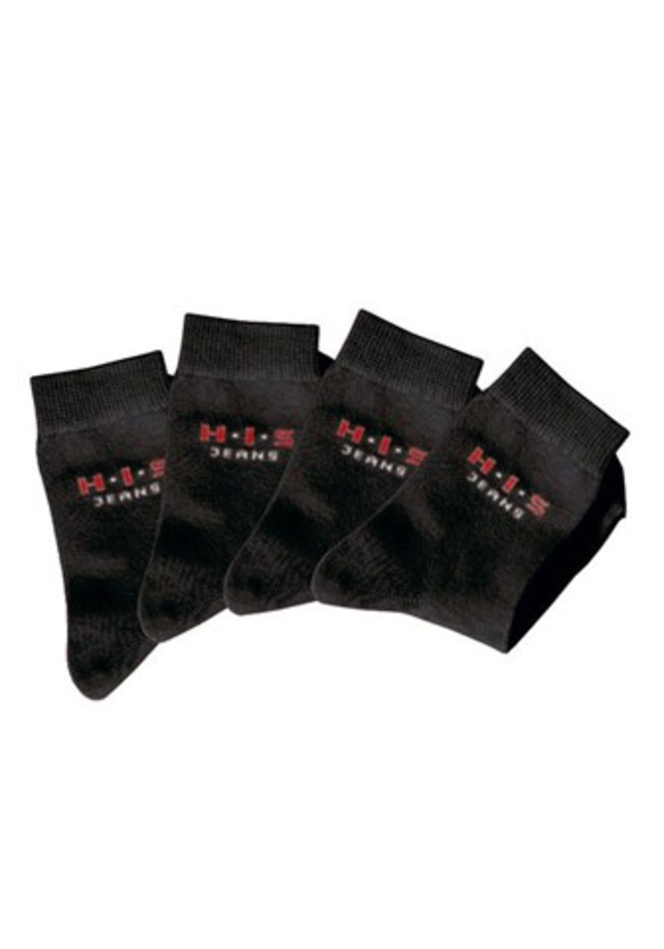 H.I.S Socks in Black: front