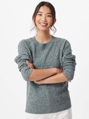 VERO MODA Sweter 'Doffy' w kolorze szary: przód