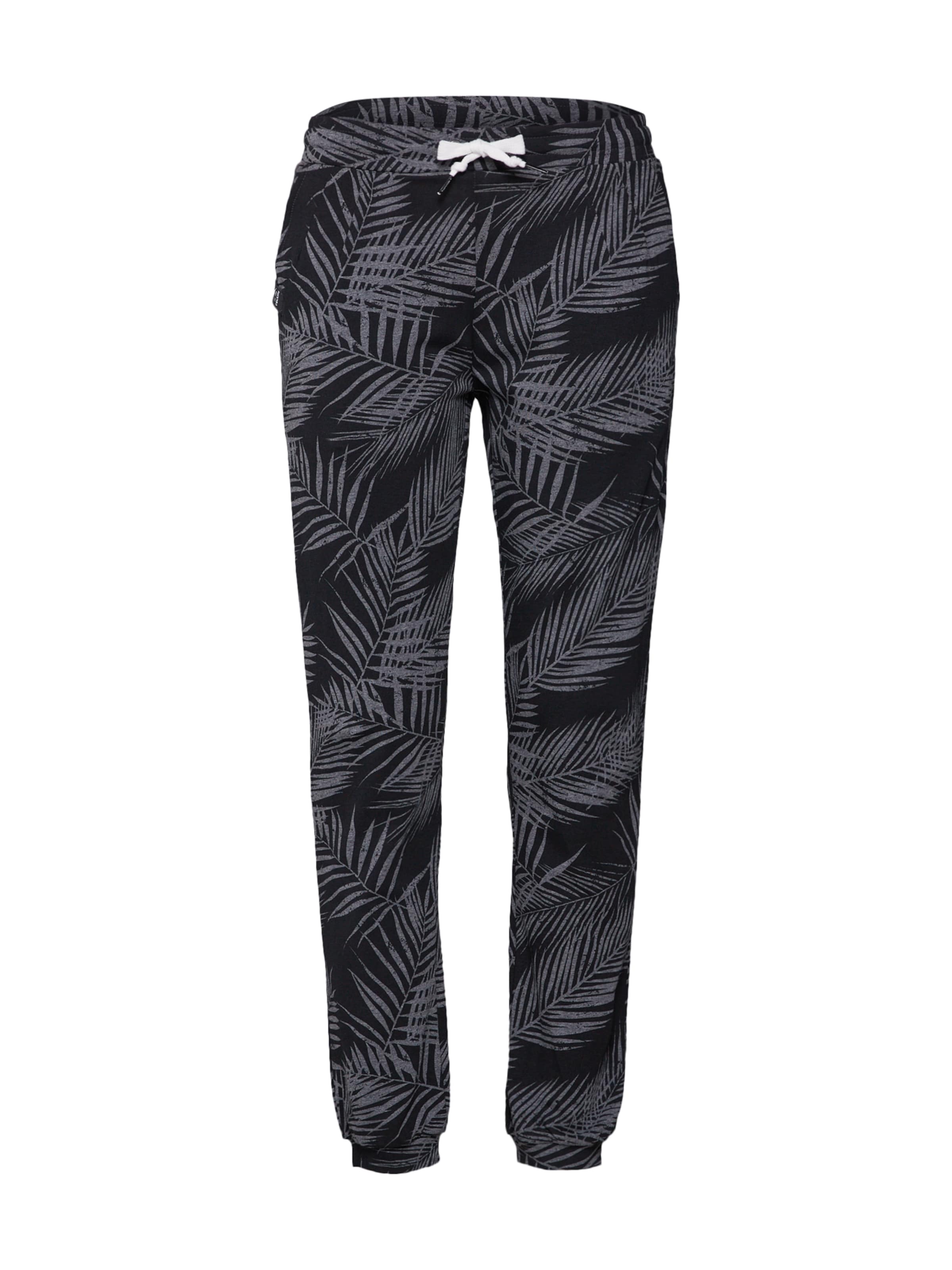 Iriedaily Pants 'La Palma' in Black: front