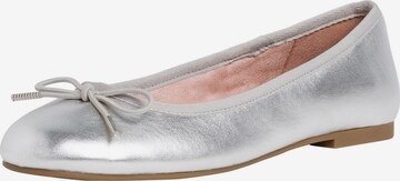 TAMARIS Ballerina i silver: framsida