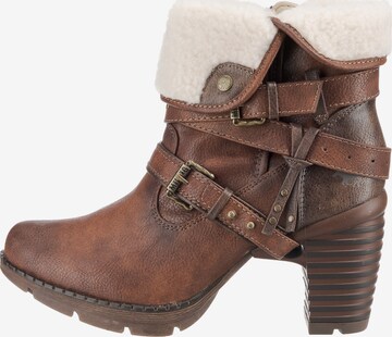 MUSTANG Ankle Boots in Brown