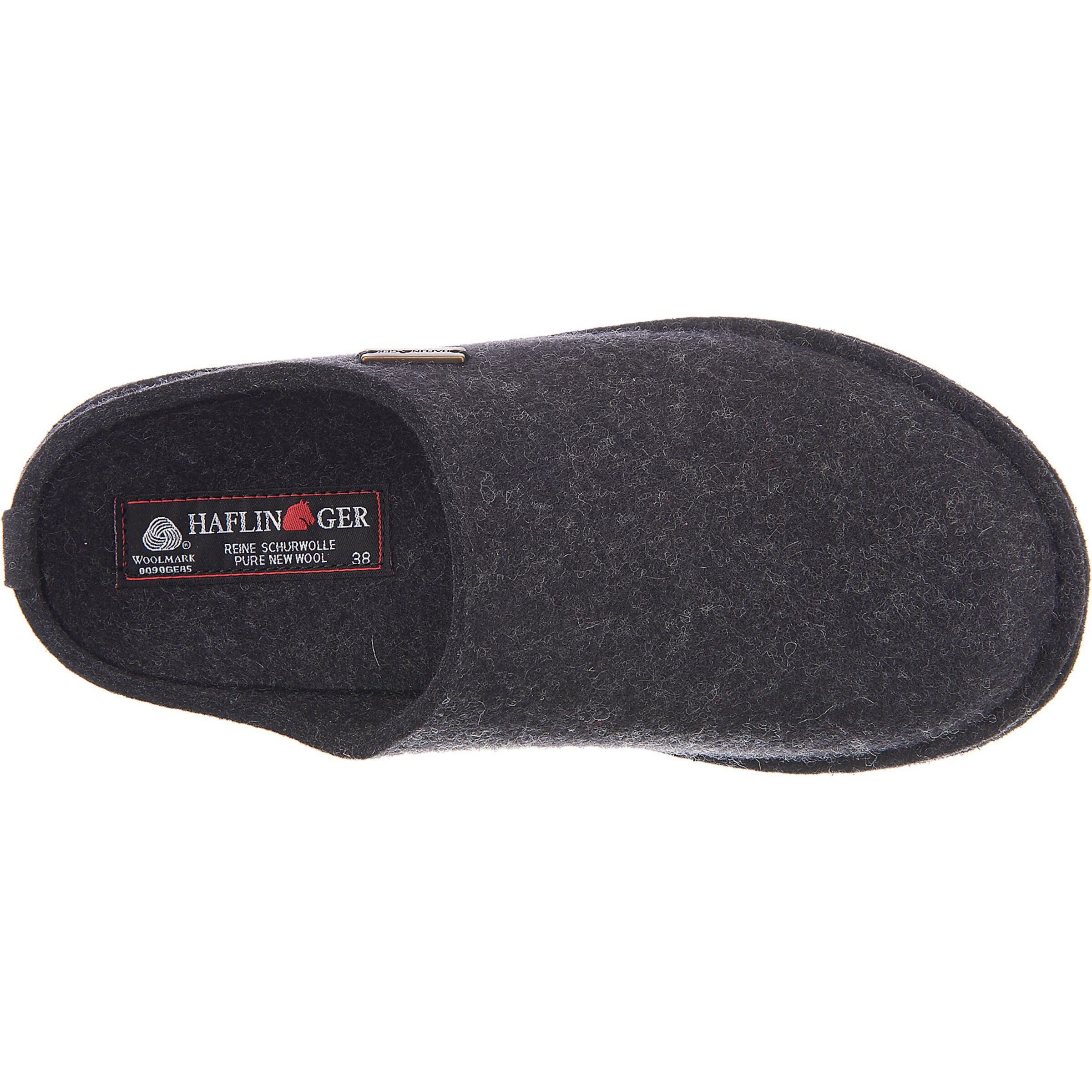 HAFLINGER Hausschuh in Grau