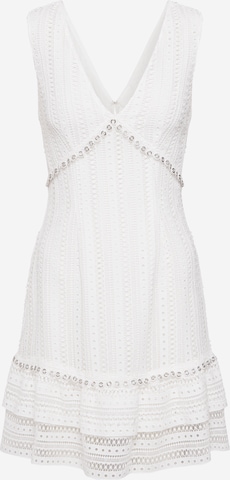 Robe de cocktail 'Leandra' GUESS en blanc : devant