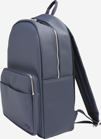 LACOSTE Backpack in Blue: side