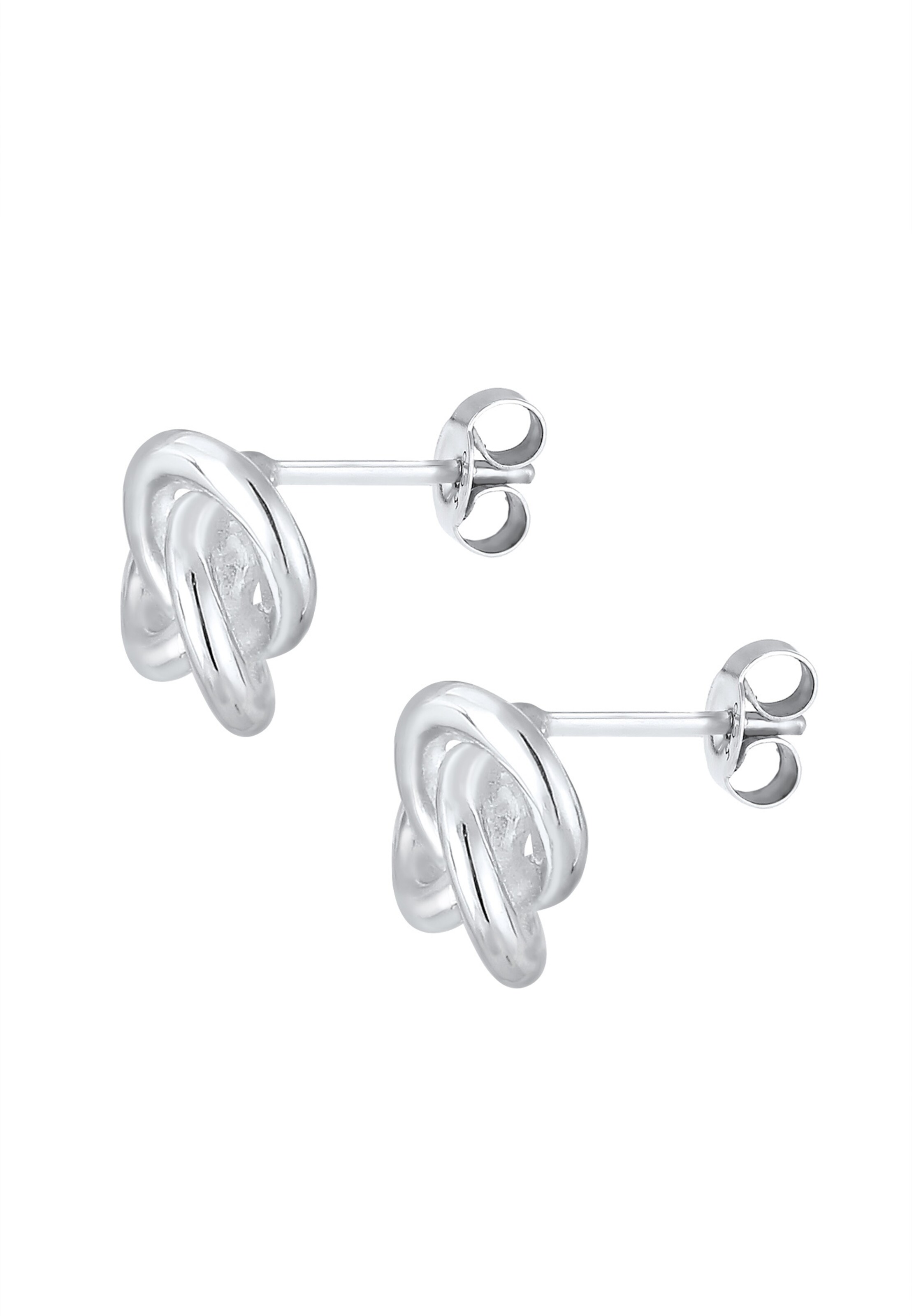 ELLI Kolczyki 'Knoten' w kolorze srebrny