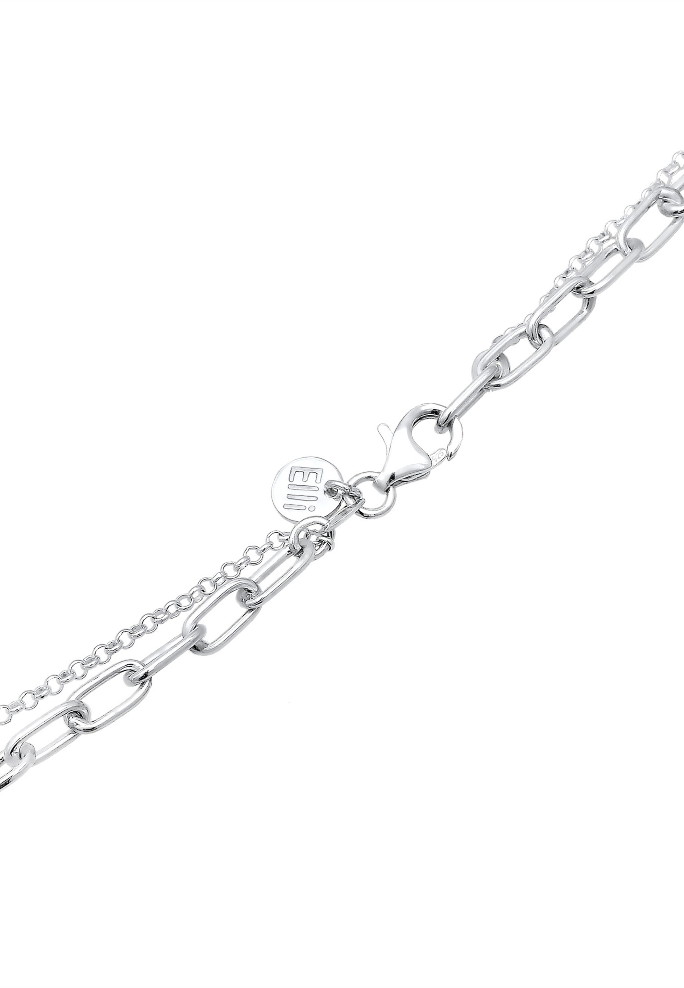 ELLI PREMIUM Necklace 'Layer' in Silver