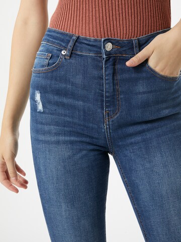 Skinny Jean 'Woven' Tally Weijl en bleu