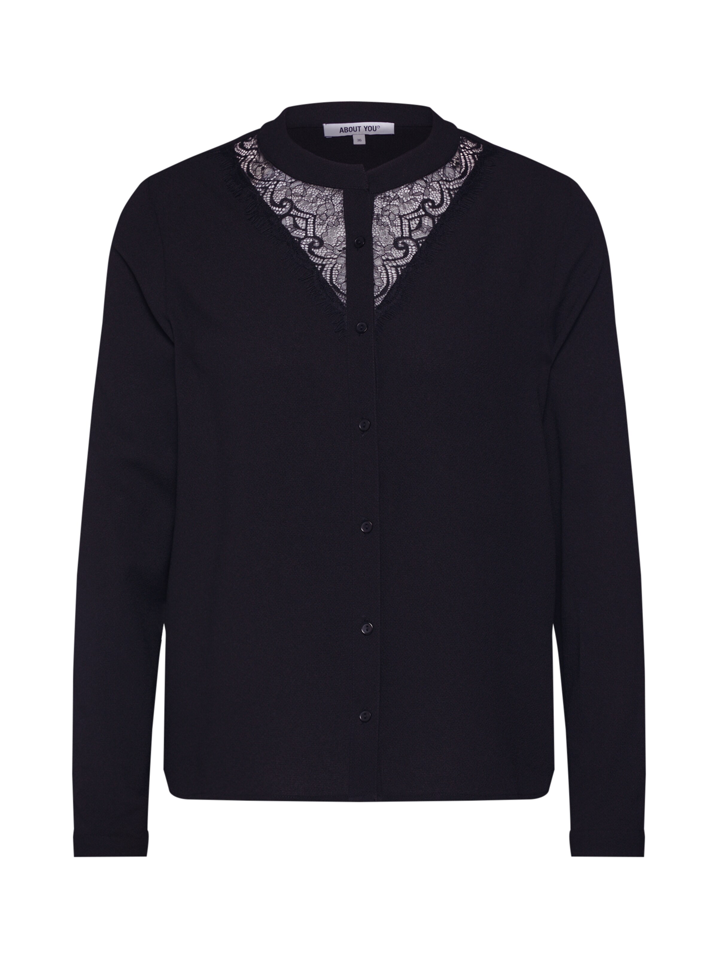 ABOUT YOU - Bluse 'Meline' in schwarz