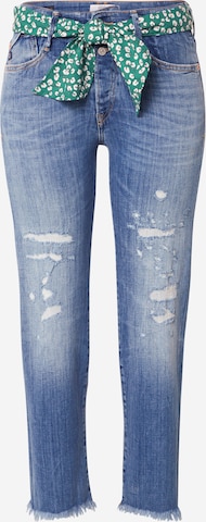 Le Temps Des Cerises Loosefit Jeans 'PRECIOUS' in Blauw: voorkant