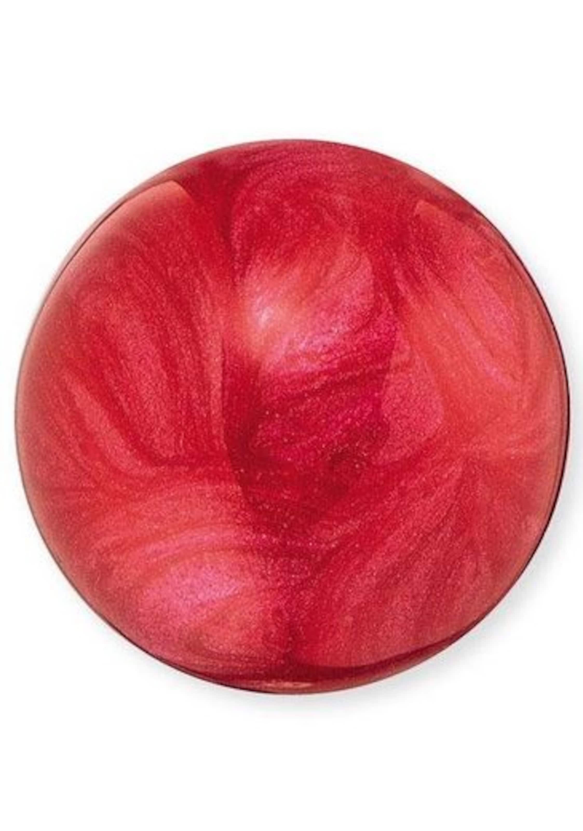 Engelsrufer Klangkugel 'Perlmutt' in Rot: Vorderseite