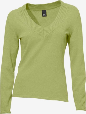 Pull-over heine en vert : devant